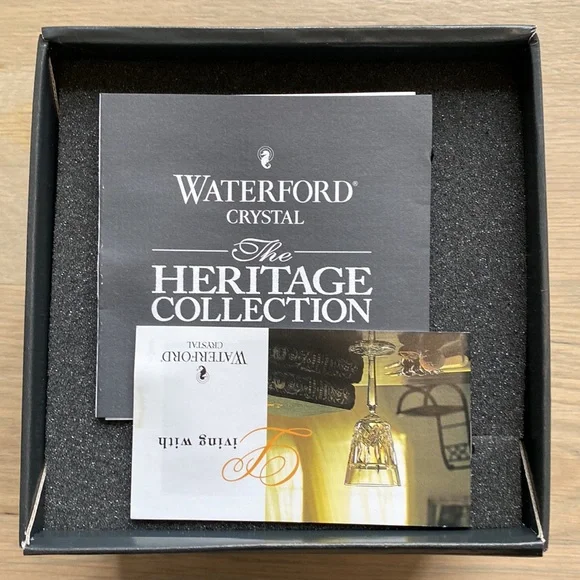 Waterford Crystal Footed Turnover Bowl